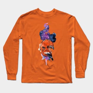 Fox galaxy Long Sleeve T-Shirt